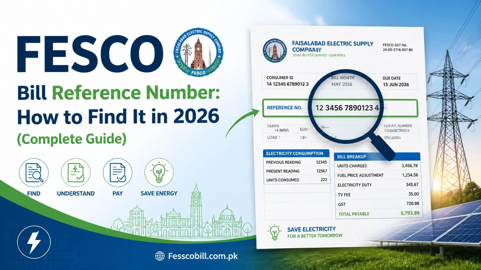 FESCO Bill Reference Number How to Find It in 2026 (Complete Guide)